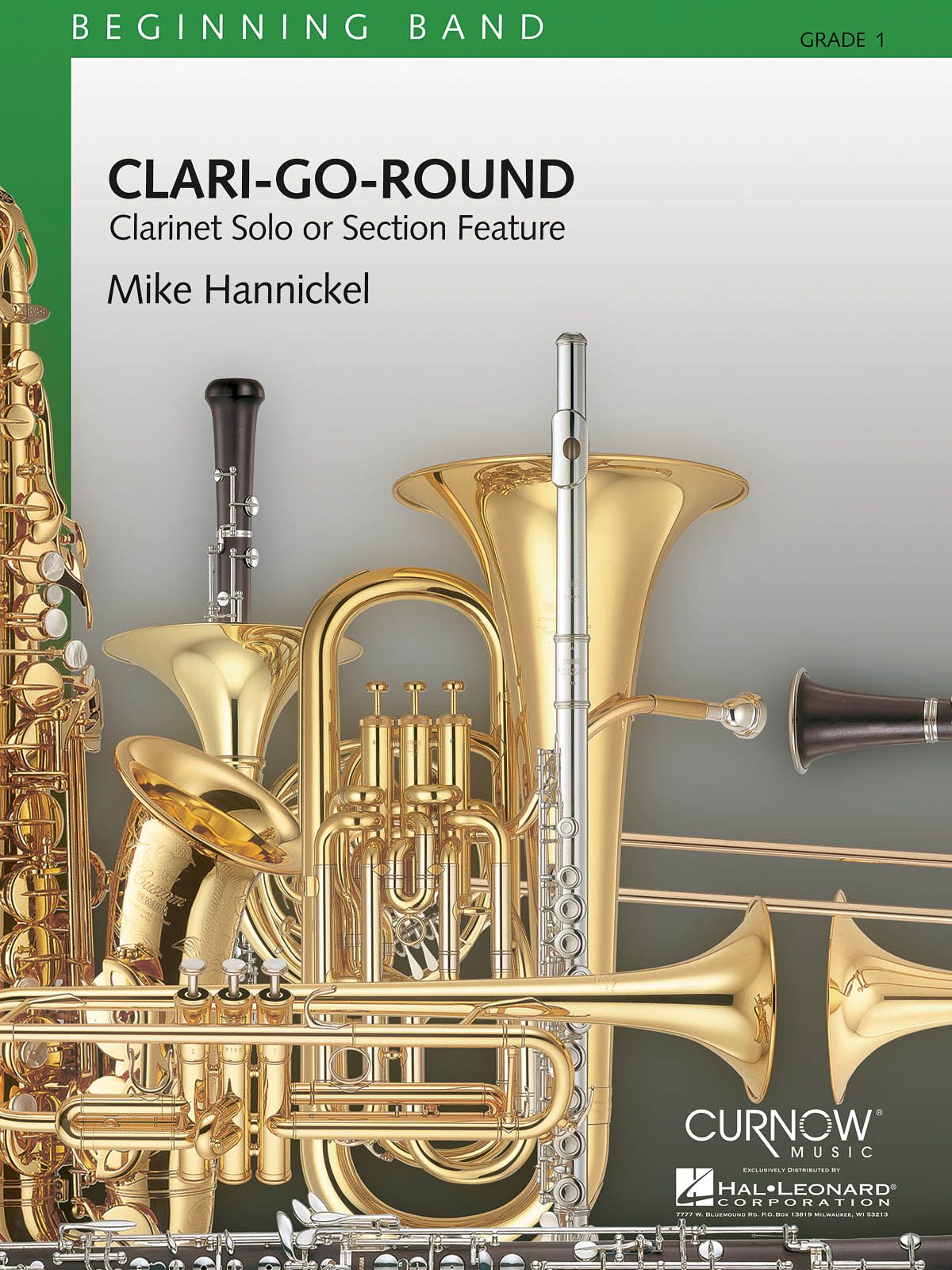 Mike Hannickel: Clari-Go-Round: Concert Band: Score & Parts