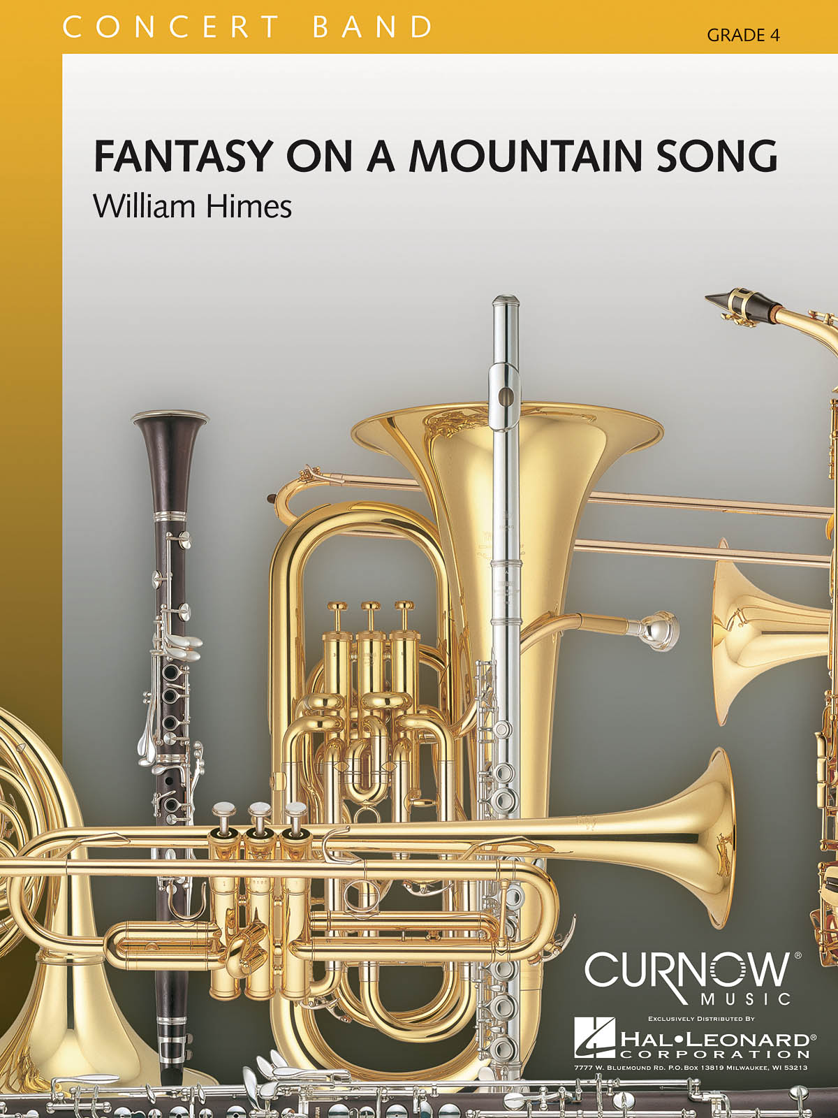 William Himes: Fantasy on a Mountain Song: Concert Band: Score & Parts