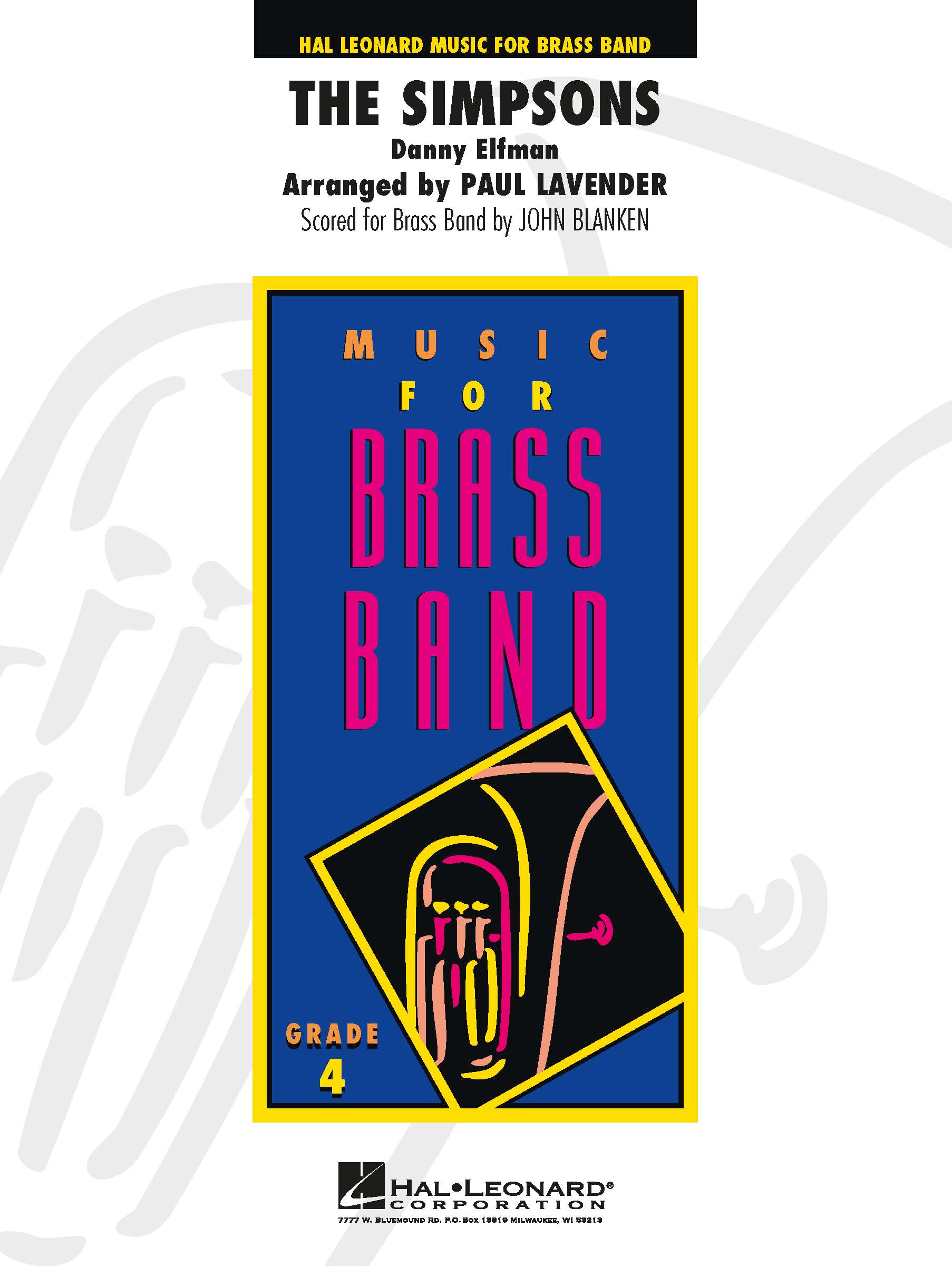 Danny Elfman: The Simpsons�: Brass Band: Score & Parts