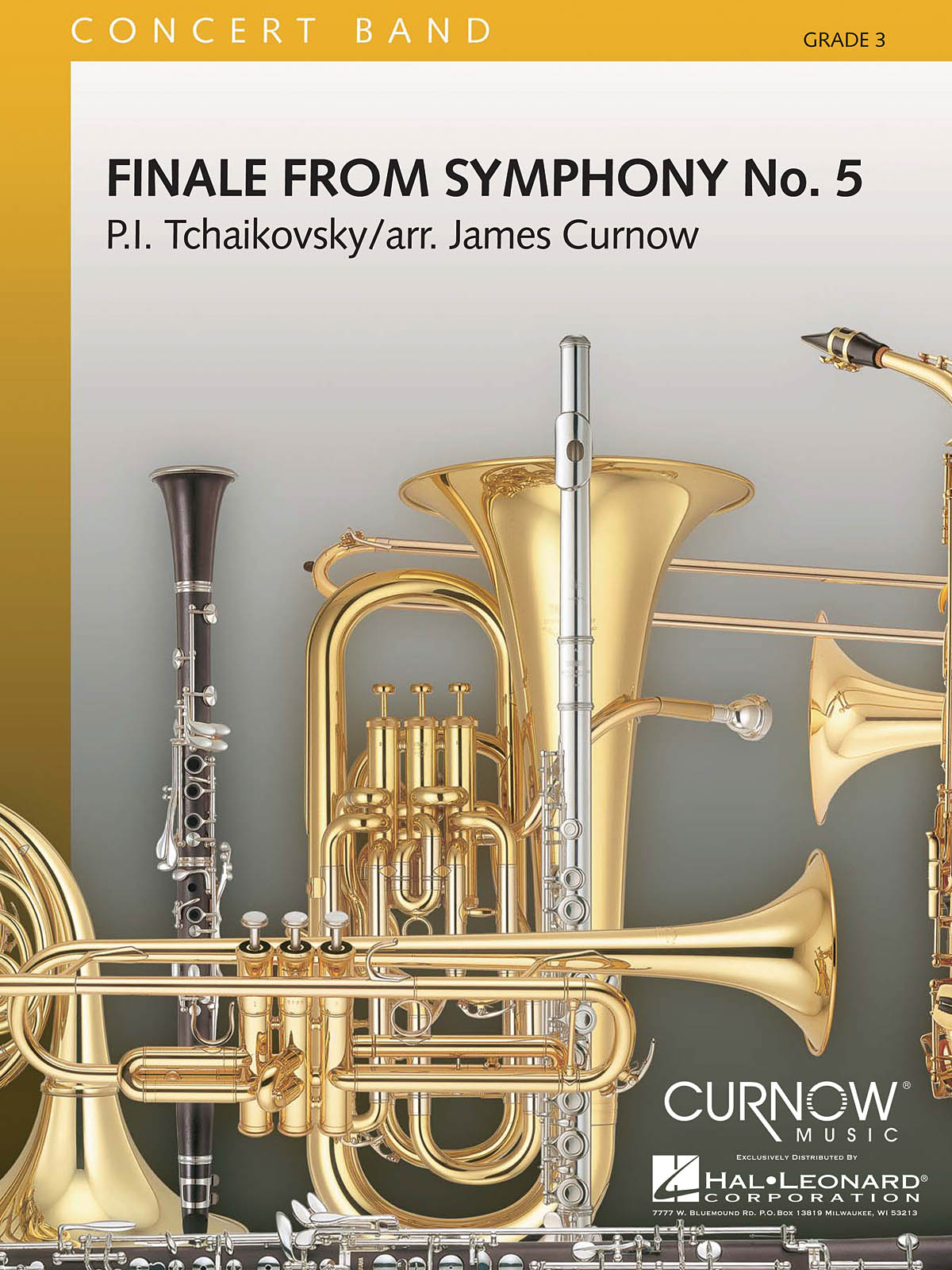 Pyotr Ilyich Tchaikovsky: Finale from Symphony No. 5: Concert Band: Score &