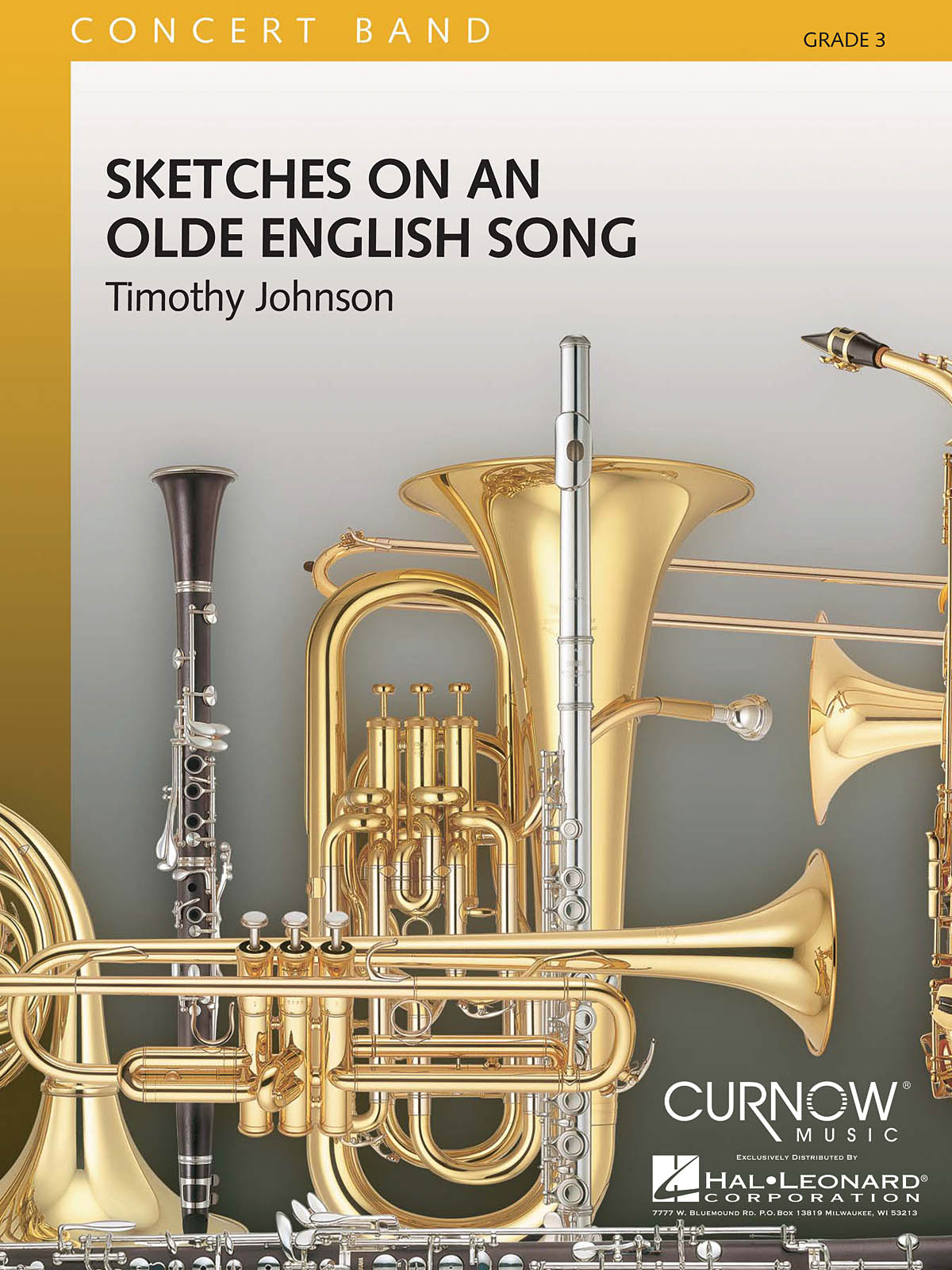 Timothy Johnson: Sketches on an Olde English Song: Concert Band: Score & Parts