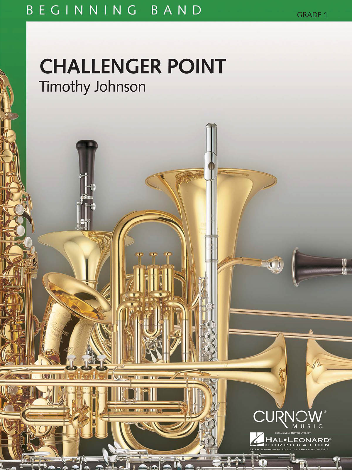 Timothy Johnson: Challenger Point: Concert Band: Score & Parts