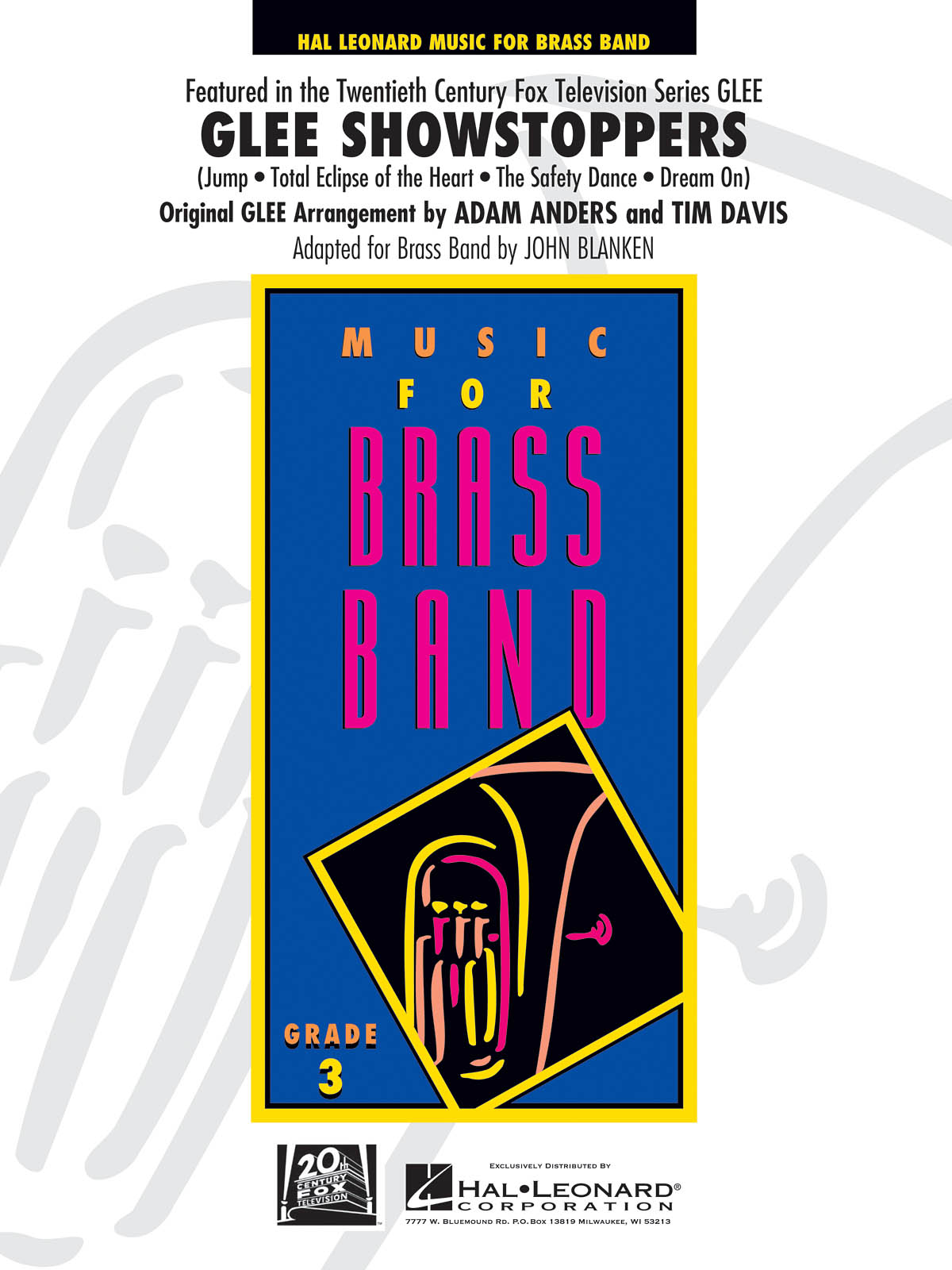 Adam Anders Tim Davis: Glee Showstoppers: Brass Band: Score & Parts