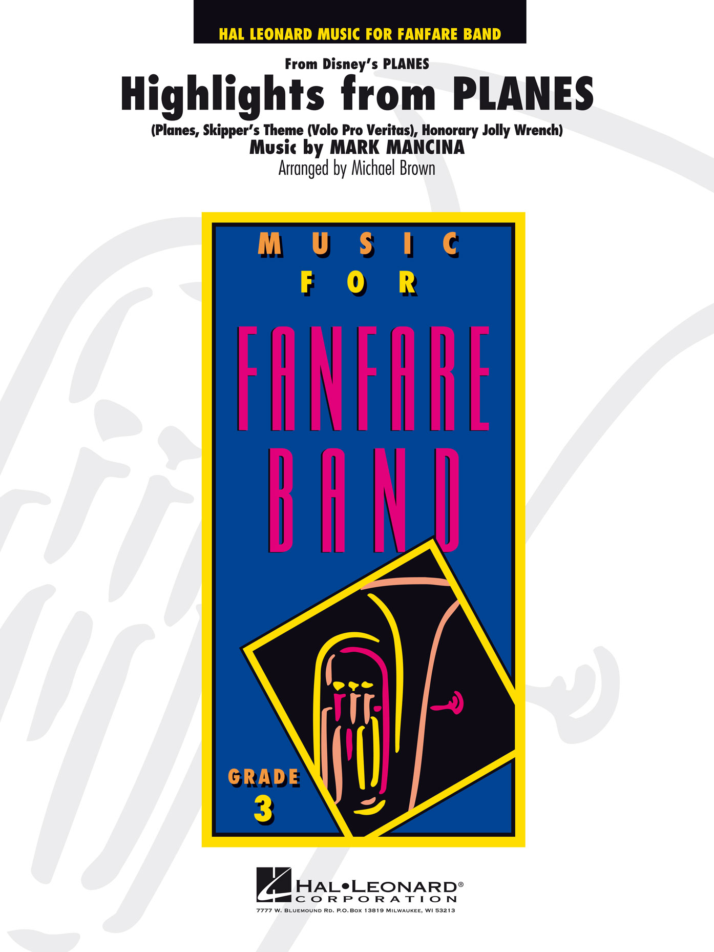 Mark Mancina: Highlights from Planes: Fanfare Band: Score & Parts