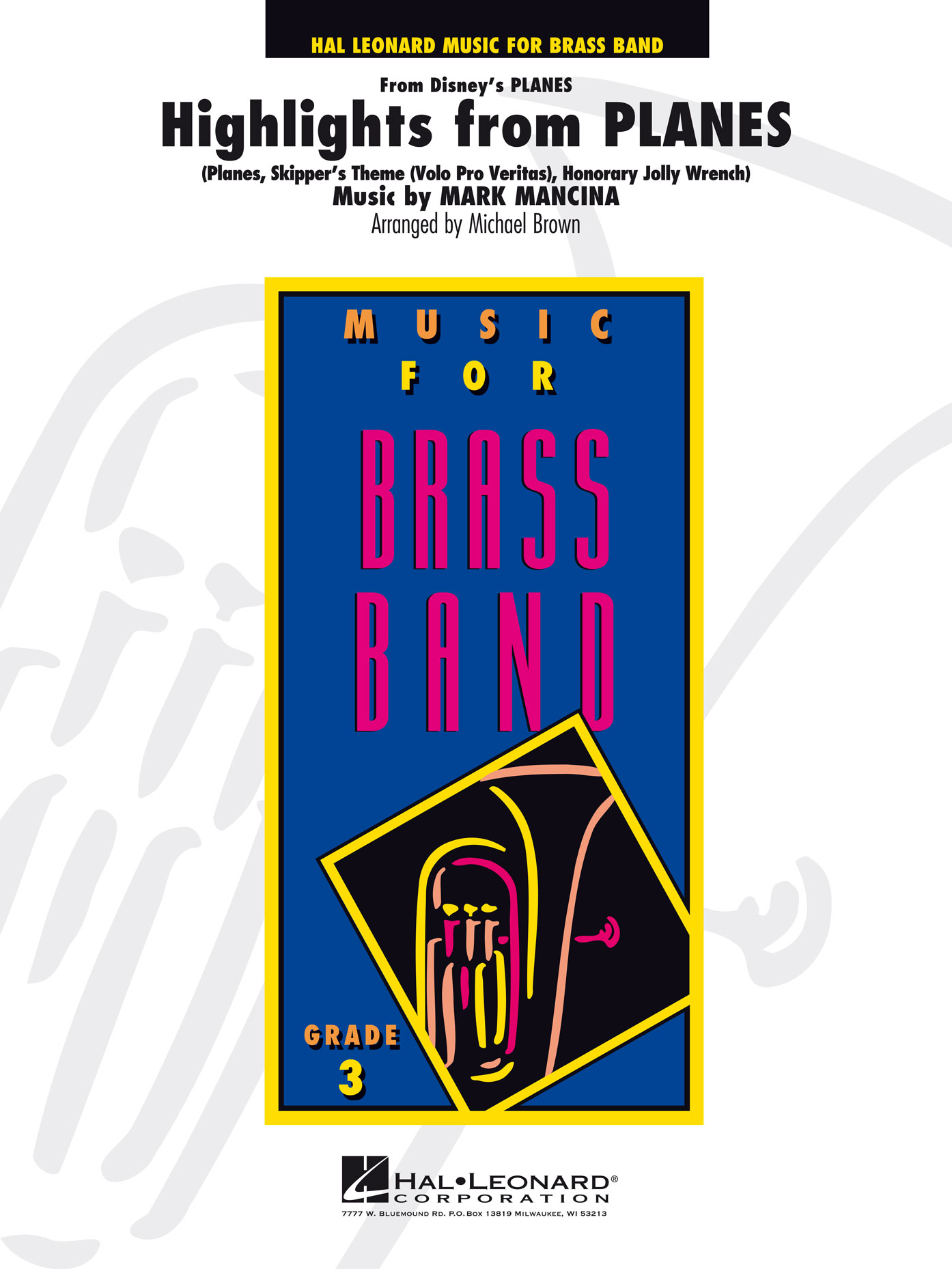 Mark Mancina: Highlights from Planes: Brass Band: Score & Parts