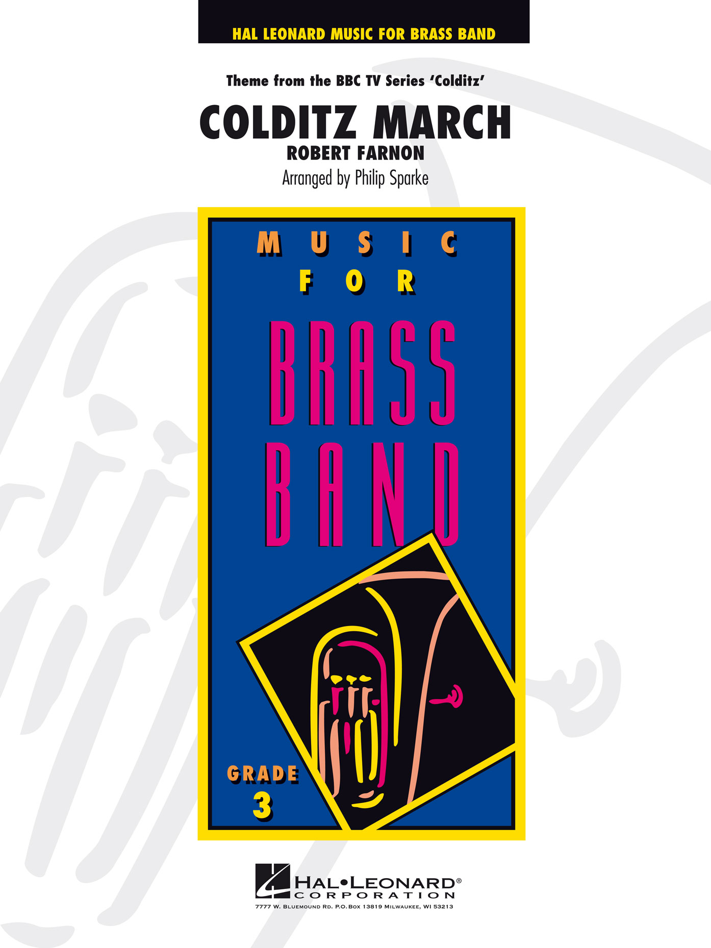 Robert Farnon: Colditz March: Brass Band: Score & Parts