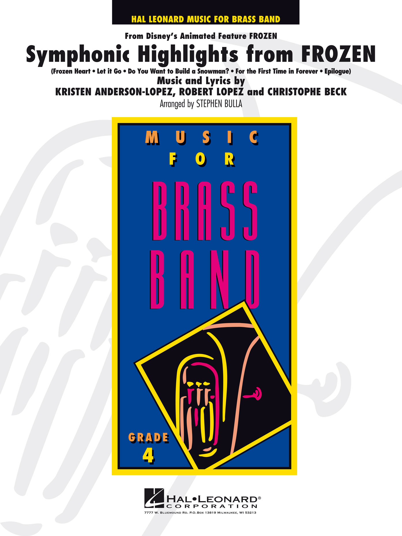 Symphonic Highlights from Frozen: Brass Band: Score