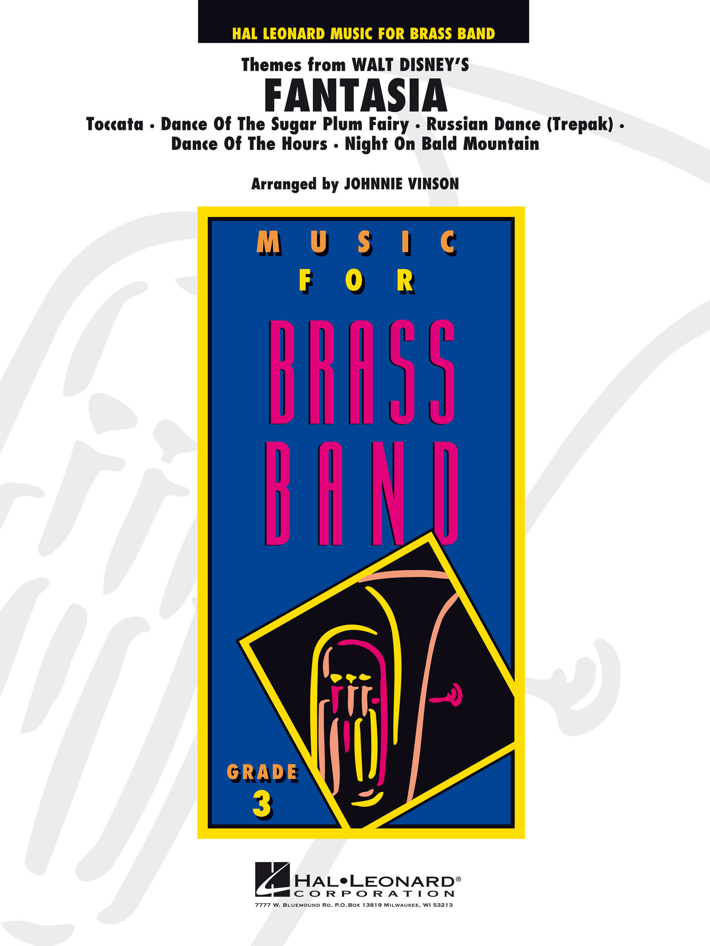 Themes from Fantasia: Brass Band: Score & Parts