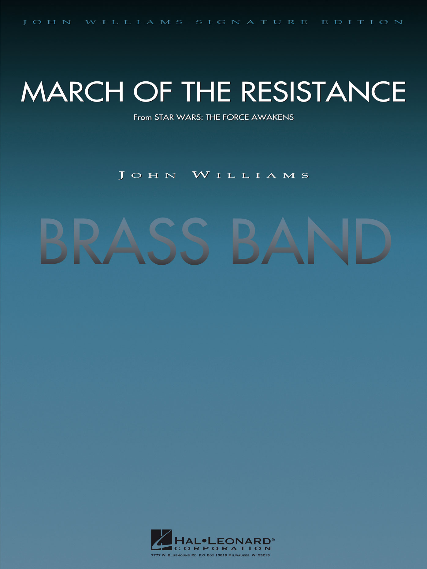 John Williams: March of the Resistance: Brass Band: Score