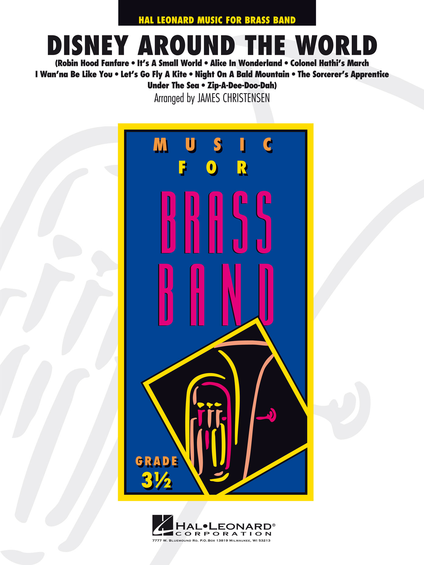 Disney Around the World: Brass Band: Score & Parts