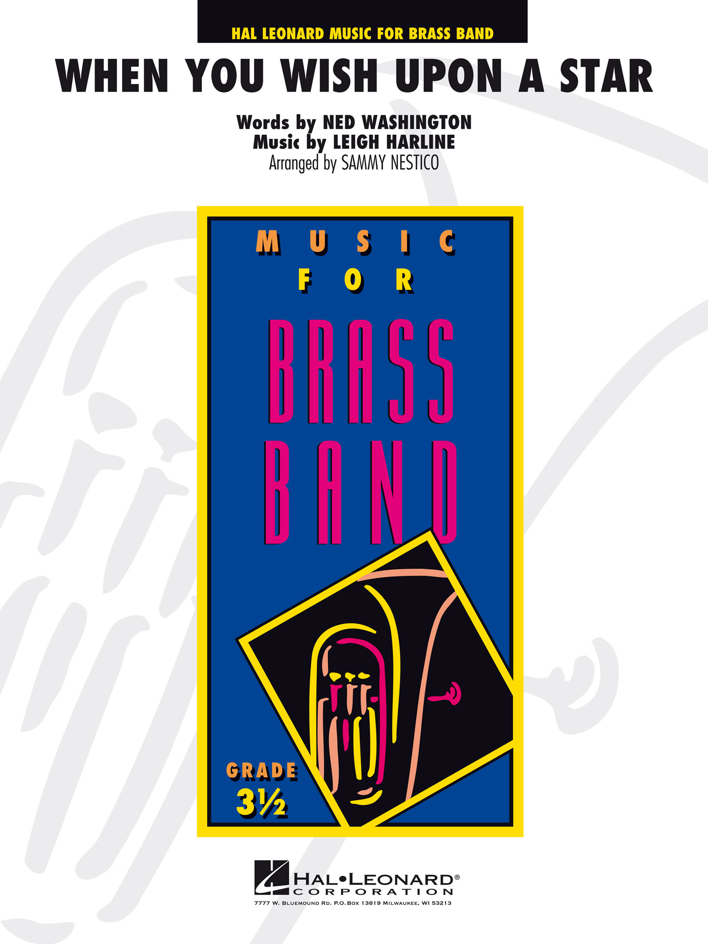 When you wish upon a Star: Brass Band: Score & Parts