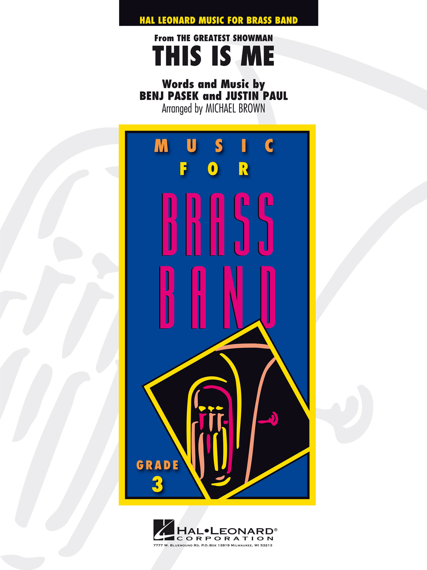 This Is Me: Brass Band: Score & Parts
