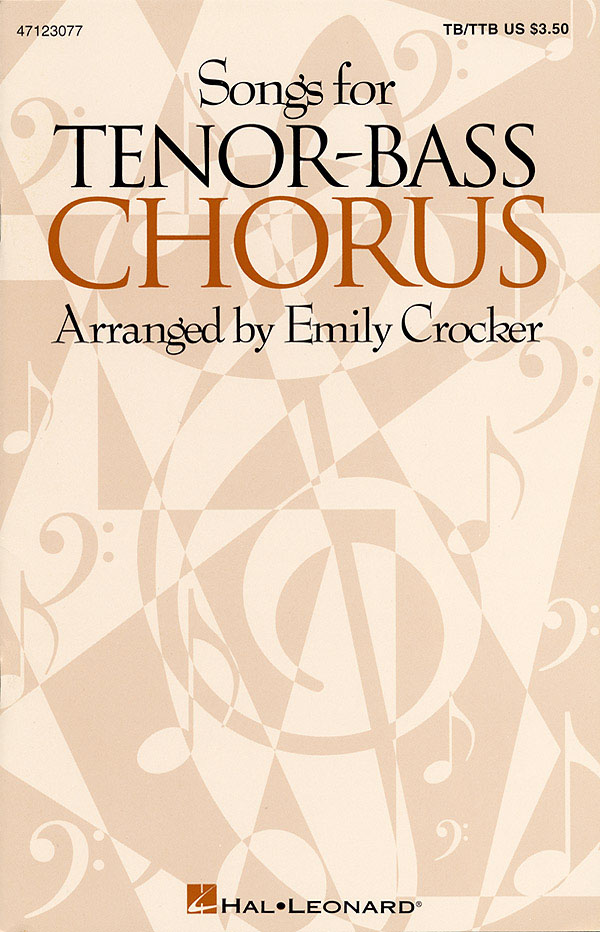 Songs for Tenor-Bass Chorus (Collection): TB: Vocal Score