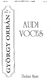 Procession of Palms: Mixed Choir: Vocal Score