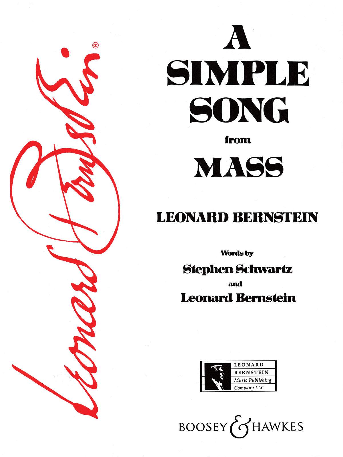 Leonard Bernstein: A simple Song (from Mass): Alto: Vocal Work