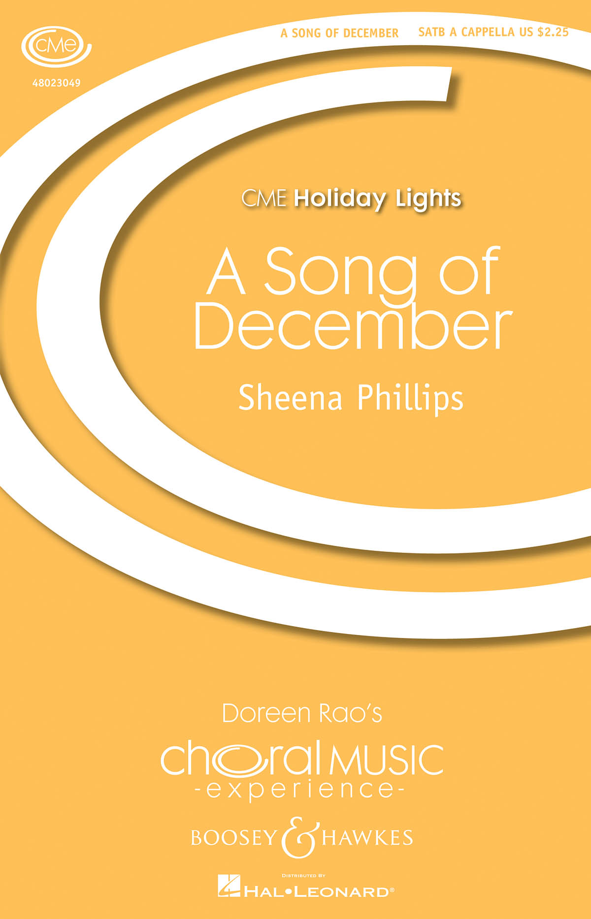 Sheena Phillips: A Song Of December: SATB: Vocal Score