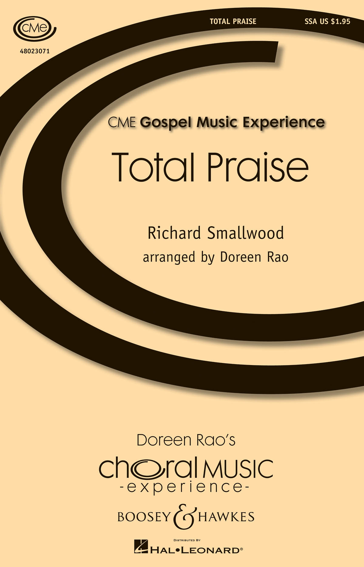 Richard Smallwood: Total Praise: SSA: Vocal Score