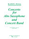 Karel Husa: Concerto for Alto Saxophone and Concert Band: Alto Saxophone and