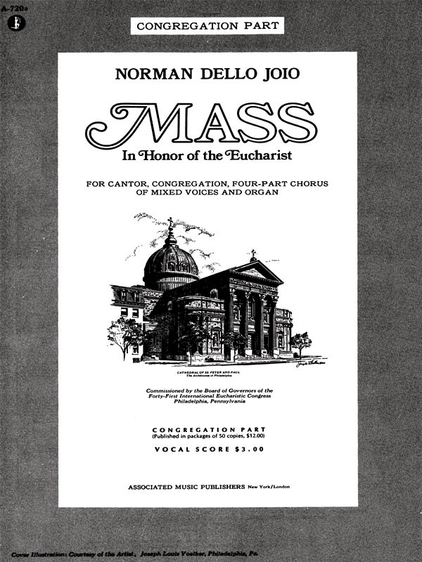 Eucharist Mass: Mixed Choir: Parts