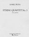 Karel Husa: String Quartet No. 3: String Quartet: Instrumental Work