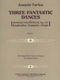 Joaquín Turina: Three (3) Fantastic Dances  Op. 22: Concert Band: Score