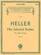 Stephen Heller: 50 Selected Studies (from Op. 45  46  47): Piano: Study