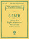 F. Sieber: 36 Eight-Measure Vocalises  Op. 93: Mezzo-Soprano: Vocal Tutor