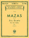 Jacques-Frol Mazas: 6 Duets  Op. 39 - Book 1: Violin Duet: Instrumental Album