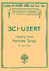 Franz Schubert: 24 Favorite Songs: Low Voice: Vocal Score