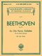 Ludwig van Beethoven: An Die Ferne Geliebte Op.98: Low Voice: Instrumental Work
