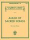 Album of Sacred Songs: Low Voice: Mixed Songbook