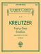 Rudolf Kreutzer: 42 Studies Transcribed for the Viola: Viola: Study