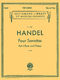 Georg Friedrich Hndel: Four Oboe Sonatas: Oboe: Instrumental Work
