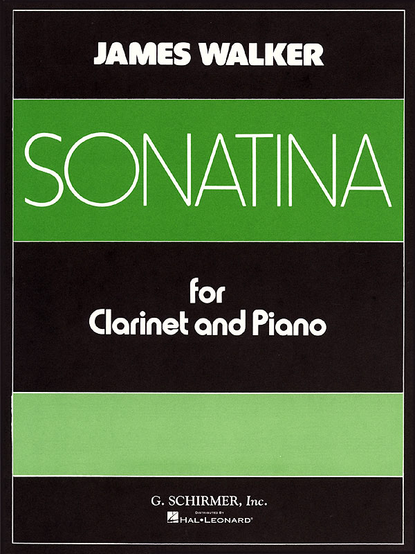 G. Walker: Sonatina: Clarinet and Accomp.: Instrumental Work