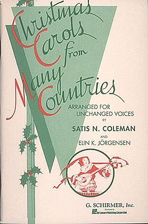 Christmas Carols from Many Countries: Voice: Mixed Songbook