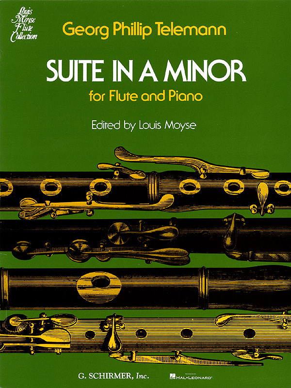 Georg Philipp Telemann: Suite in A Minor: Flute: Instrumental Work