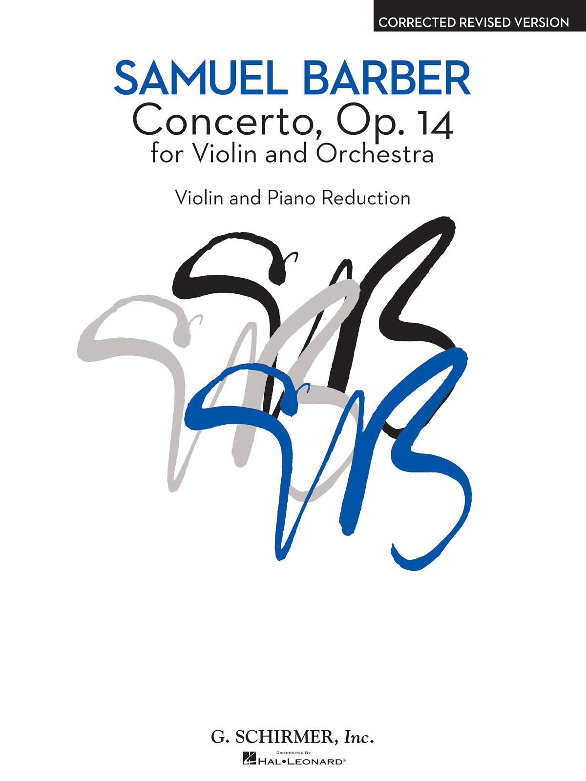 Samuel Barber: Concerto Op. 14 For Violin And Orchestra: Violin: Instrumental