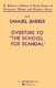 Samuel Barber: Overture to The School for Scandal  Op. 5: Orchestra: Score
