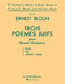 Ernest Bloch: Trois Po?mes Juifs (3 Jewish Poems): Piano: Miniature Score