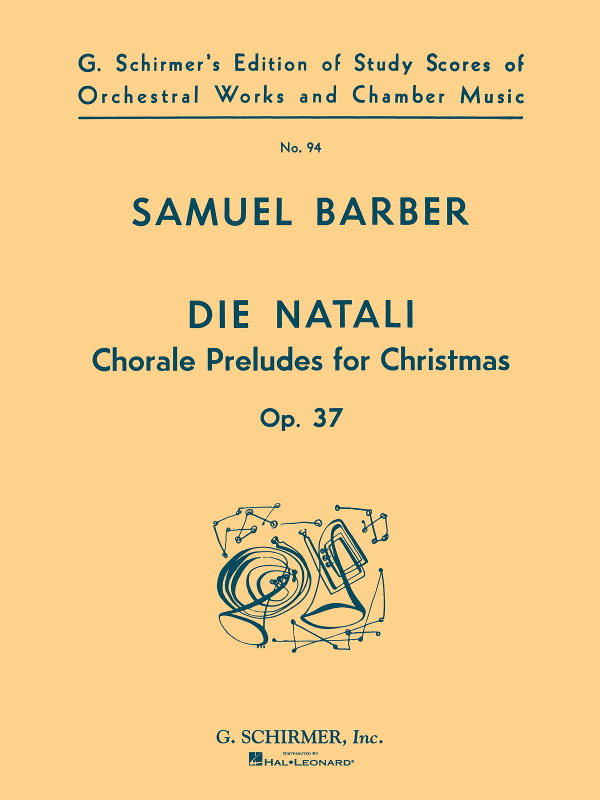 Samuel Barber: Die Natali  Op. 37: SATB: Study Score