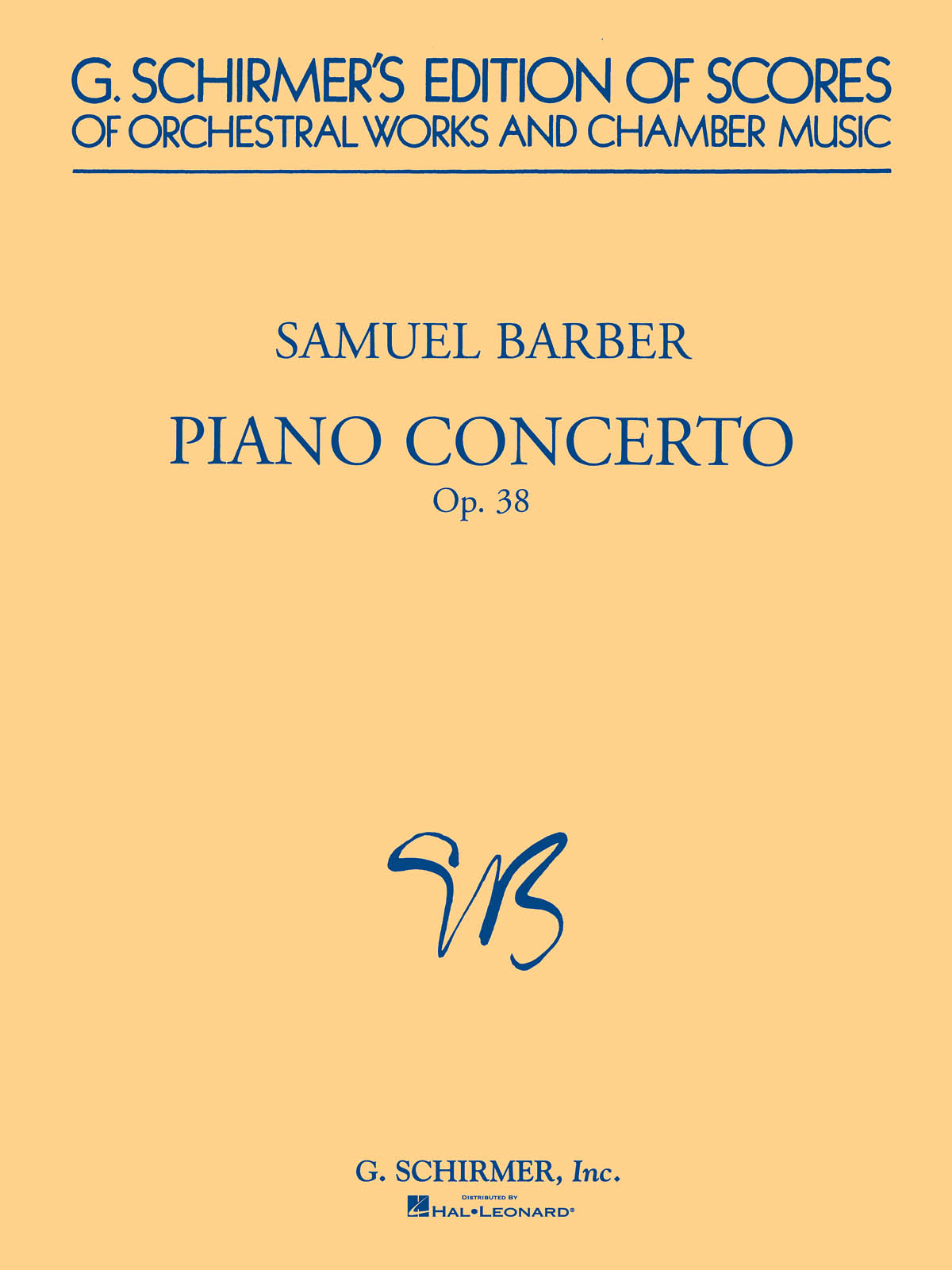 Samuel Barber: Piano Concerto  Op. 38: Piano: Score