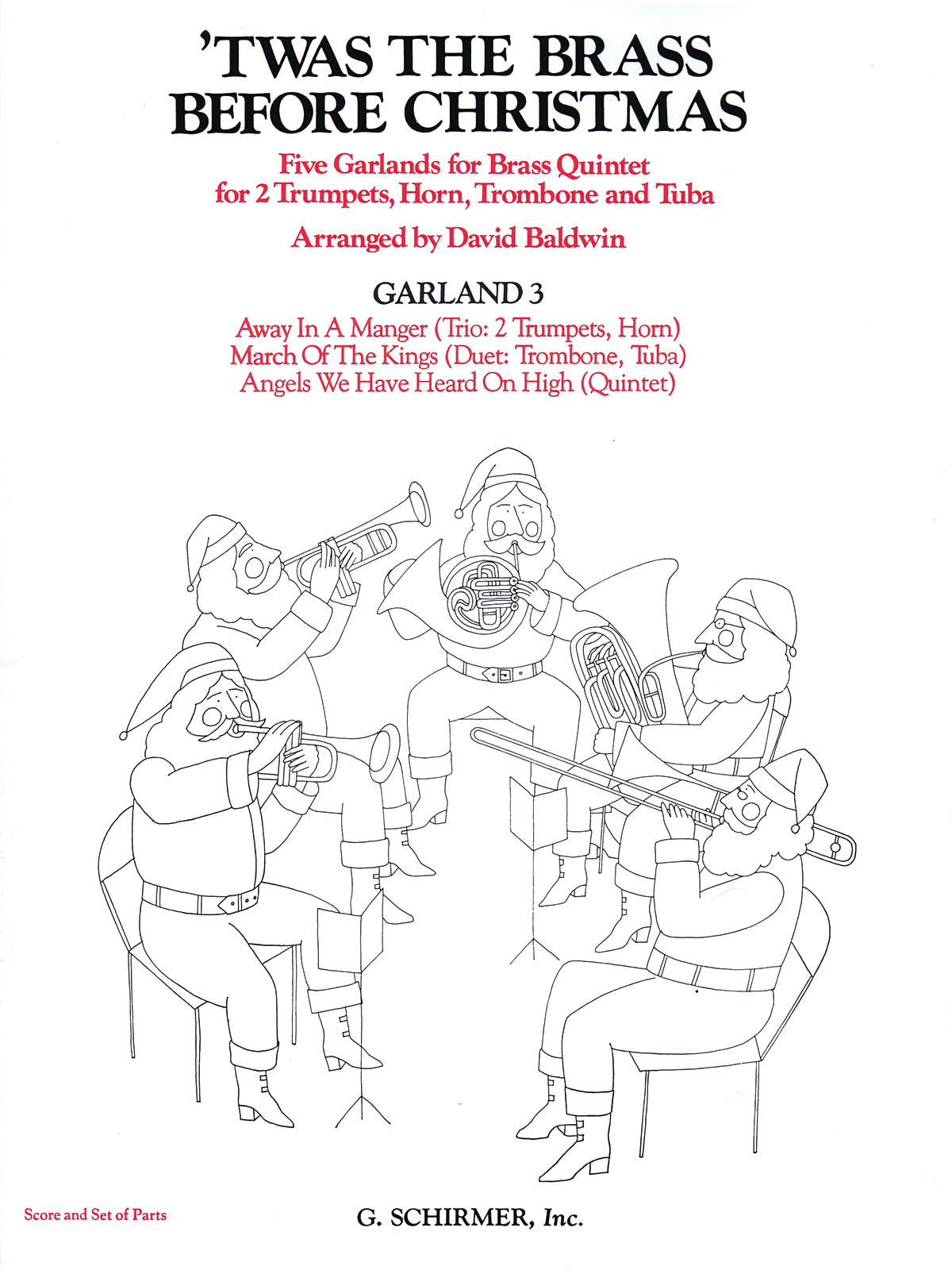 The Canadian Brass: Twas the Brass Before Christmas  3 Garlands: Brass Ensemble: