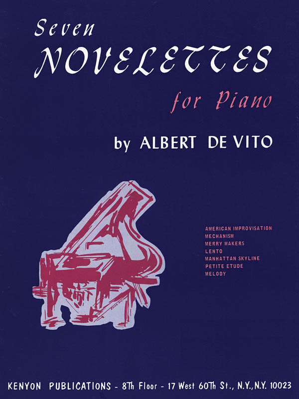Albert De Vito: Novelettes: Piano: Instrumental Album
