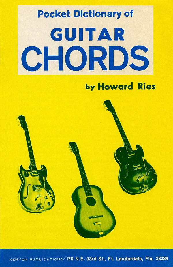 Howard Ries: Pocket Dictionary of Guitar Chords: Guitar: Instrumental Album