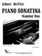 Albert De Vito: Sonatina No. 1: Piano: Instrumental Work