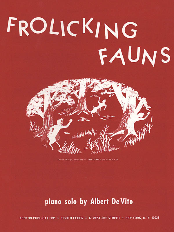 Albert De Vito: Frolicking Fauns: Piano: Instrumental Work