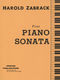 Harold Zabrack: Piano Sonata No. 1: Piano: Instrumental Work