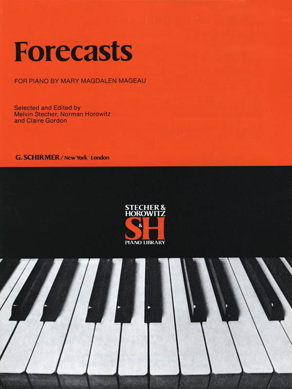 M Mageau: Forecasts Techer Horowitz  & Gordon: Piano: Instrumental Album