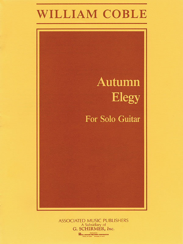 William Coble: Autumn Elegy: Guitar: Instrumental Album