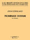 John Corigliano: Promenade Overture: Orchestra: Score